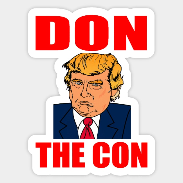 DON THE CON Sticker by truthtopower